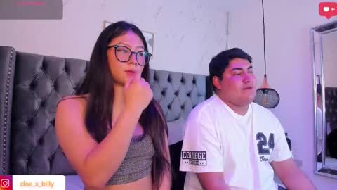 Cloe x Billy online show from 10/18/25, 02:29