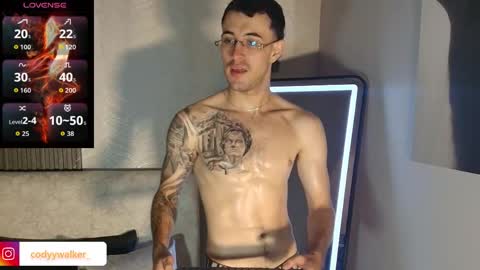 Snapshot of codyywalker chatting on 05/12/26, 06:27 Cody Walker online show from 05/12/26, 06:27