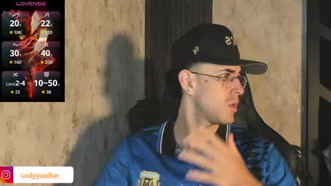Snapshot of codyywalker chatting on 05/18/26, 05:41 Cody Walker online show from 05/18/26, 05:41