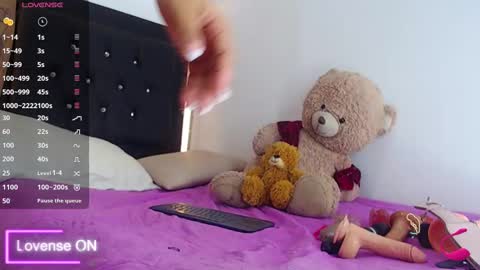 Coraline connected from 10 pm to 6 am Colombia time online show from 03/04/25, 02:49