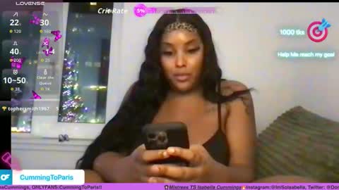 Cumming To Mistress Isabella Cummings online show from 12/03/25, 03:47