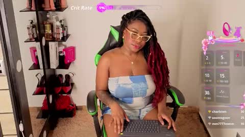 Snapshot of dana_ebony_ chatting on 03/18/26, 10:07 Danna online show from 03/18/26, 10:07