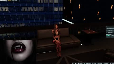 Snapshot of darknessxraven chatting on 06/20/26, 06:22 Raven online show from 06/20/26, 06:22