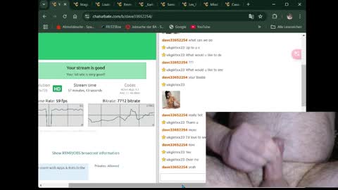 Snapshot of dave33652254 chatting on 03/04/25, 05:45 dave33652254 online show from 03/04/25, 05:45