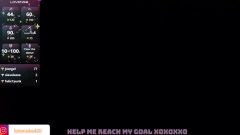 Lola Bdsm and fries online show from 11/21/25, 11:20