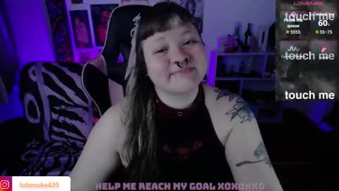 Snapshot of destroyall420 chatting on 05/17/26, 02:57 Lola Bdsm and fries online show from 05/17/26, 02:57