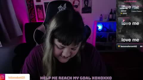 Snapshot of destroyall420 chatting on 06/13/26, 06:39 Lola Bdsm and fries online show from 06/13/26, 06:39