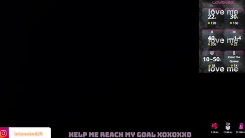 Snapshot of destroyall420 chatting on 06/18/26, 05:28 Lola Bdsm and fries online show from 06/18/26, 05:28