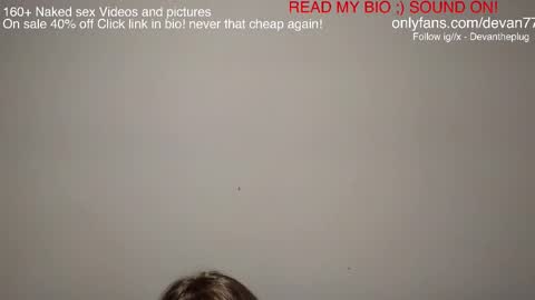 Snapshot of devantheplug chatting on 03/09/25, 07:34 Devan online show from 03/09/25, 07:34