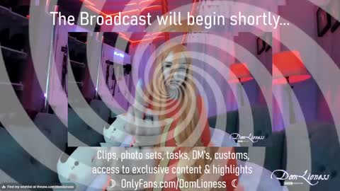 Snapshot of domlioness chatting on 01/24/25, 11:02 DomLioness online show from 01/24/25, 11:02