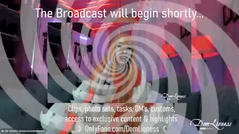 Snapshot of domlioness chatting on 03/27/26, 11:15 DomLioness online show from 03/27/26, 11:15