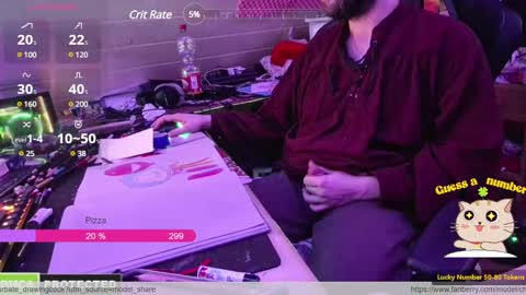 drawingcock online show from 01/26/25, 04:51