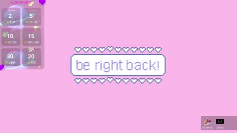 dulce_charm_ online show from 01/31/26, 07:11