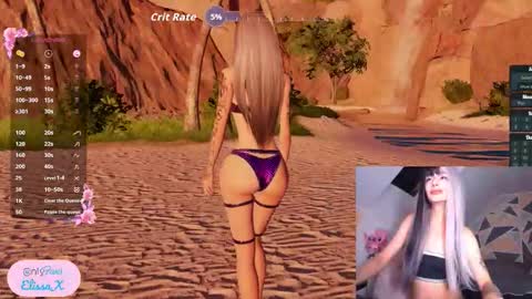 Snapshot of elissayum chatting on 09/08/25, 07:57 Petite Yumi online show from 09/08/25, 07:57