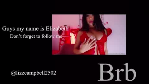 Snapshot of elizabethcampbell chatting on 09/24/25, 12:58 Lizzy online show from 09/24/25, 12:58
