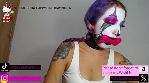 Snapshot of eloise_brown_ chatting on 11/12/25, 06:30 Chelsea Please help me to reach 100 thumbs up online show from 11/12/25, 06:30