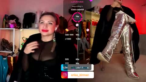 Erika      online show from 01/16/26, 01:04