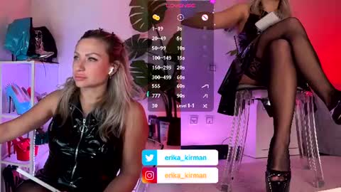 Snapshot of erika_kirman chatting on 06/12/26, 10:47 Erika online show from 06/12/26, 10:47