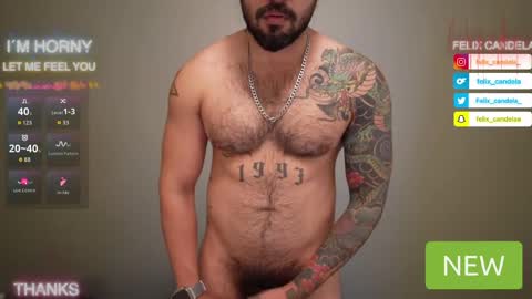 Felix Candela  online show from 05/08/26, 06:13