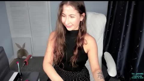 Snapshot of fox_gabriella chatting on 10/04/25, 05:38 Jasmine Im back online show from 10/04/25, 05:38