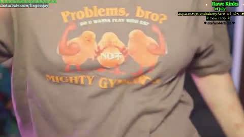 Snapshot of frogessjay chatting on 07/29/26, 05:22 Jaywise Frogfoot online show from 07/29/26, 05:22
