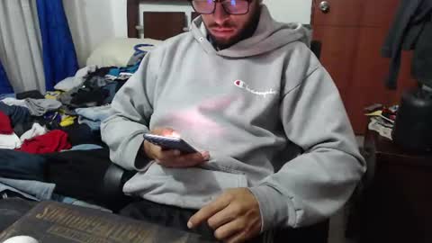 Snapshot of fvckhorneyguy chatting on 07/07/26, 12:57 andrew online show from 07/07/26, 12:57
