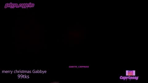 gabyye capprins online show from 12/23/25, 12:08