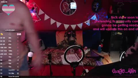 Snapshot of gage_allin chatting on 05/17/26, 01:58 Gage Allin AKA Alpha Pussy online show from 05/17/26, 01:58