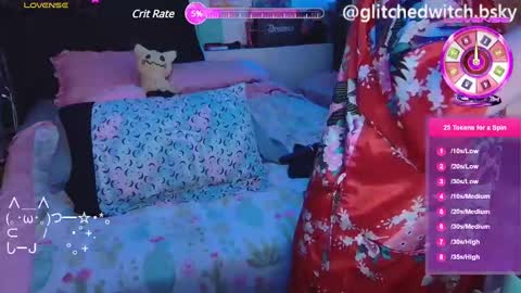 Snapshot of glitchwitch chatting on 03/07/25, 12:58 Glitch online show from 03/07/25, 12:58