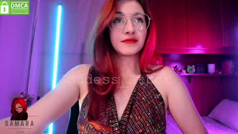 Snapshot of goddess_athor chatting on 02/22/25, 10:20 HI I AM SAMARA -------------------- Next Stream 30 NOV 2024 2200 GMT-2 online show from 02/22/25, 10:20