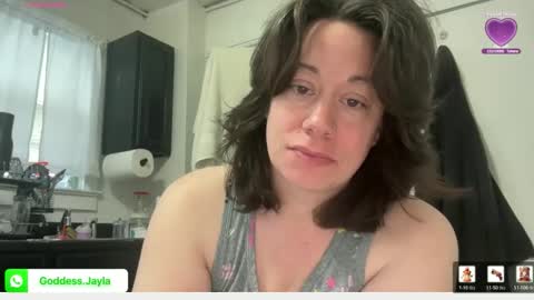 Snapshot of goddessjaylastar chatting on 04/20/26, 12:30 GoddessJayla Star online show from 04/20/26, 12:30