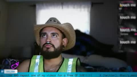 Snapshot of hairy_mexi chatting on 05/29/26, 12:30 J M online show from 05/29/26, 12:30