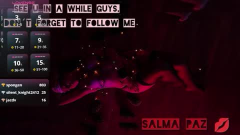 SALMA  online show from 12/27/24, 07:08