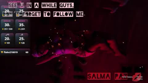 SALMA  online show from 01/04/25, 07:34