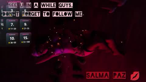 SALMA  online show from 01/14/25, 06:56