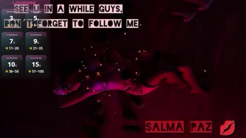 SALMA  online show from 01/20/25, 04:43