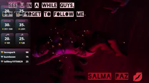 SALMA  online show from 01/27/25, 07:14