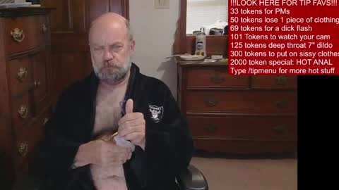 HairyDaddyBear69 online show from 07/02/26, 11:27