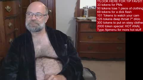 HairyDaddyBear69 online show from 07/07/26, 11:36