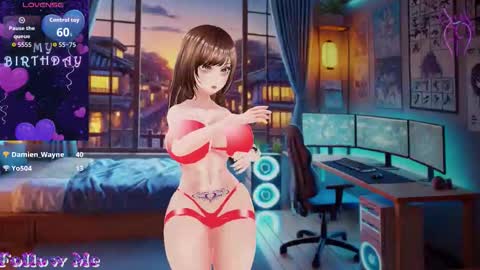 Hanae online show from 10/31/25, 04:30