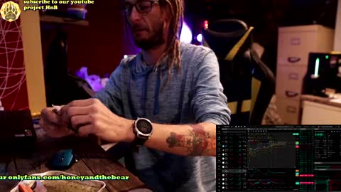 Honey and Bear online show from 12/18/24, 01:45