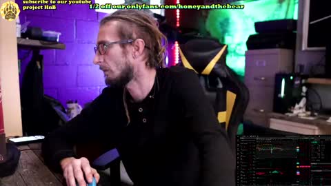 Honey and Bear online show from 01/13/25, 01:17