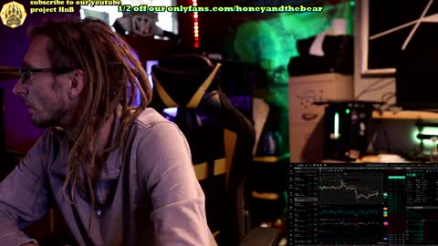Honey and Bear online show from 01/29/25, 01:07
