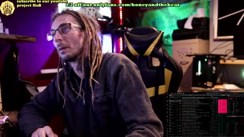 Honey and Bear online show from 01/30/25, 01:42