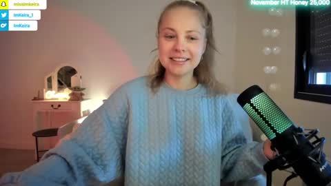 ImKeira online show from 11/21/25, 09:30