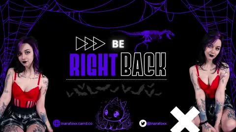 Inarafoxx online show from 09/14/25, 03:27