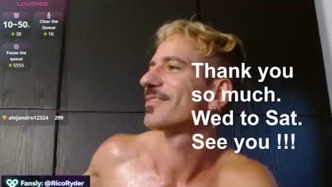 Snapshot of iricoryder chatting on 07/10/26, 05:26 Rico Ryder online show from 07/10/26, 05:26