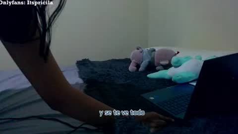 Snapshot of itspricila chatting on 07/20/26, 07:16 pricila online show from 07/20/26, 07:16