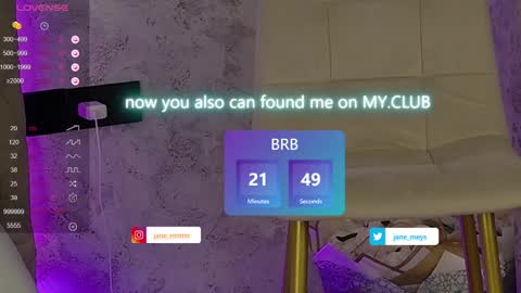 Snapshot of jane_meys chatting on 01/14/25, 11:10 your kitty JANE roawww online show from 01/14/25, 11:10