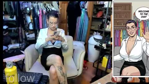 seductress Cyber Succubus online show from 10/10/25, 11:15